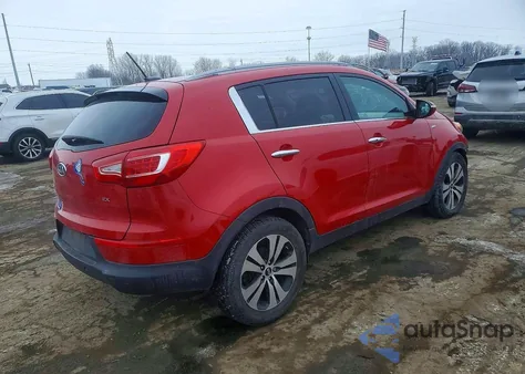 2012 Kia Sportage Ex z USA, uszkodzony, nr VIN KNDPCCA27C7181536
